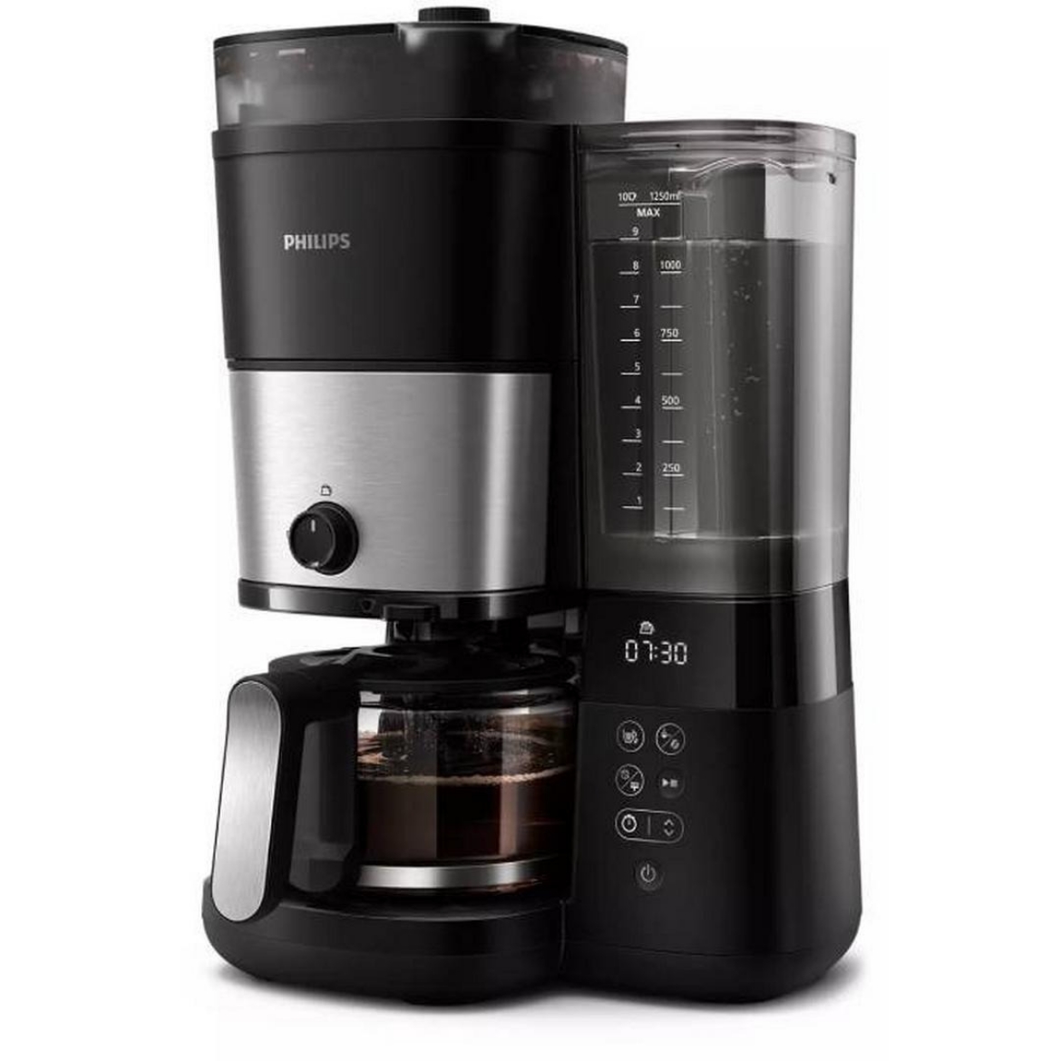 Picture of Philips All-in-1 Brew Coffee Maker, 1.25L, HD7900/50 – Black