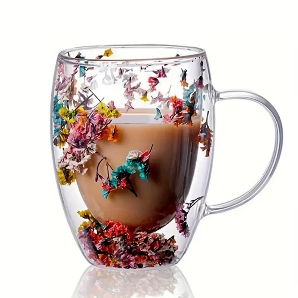 Picture of 350ml, Double-layer Glass Coffee Mug