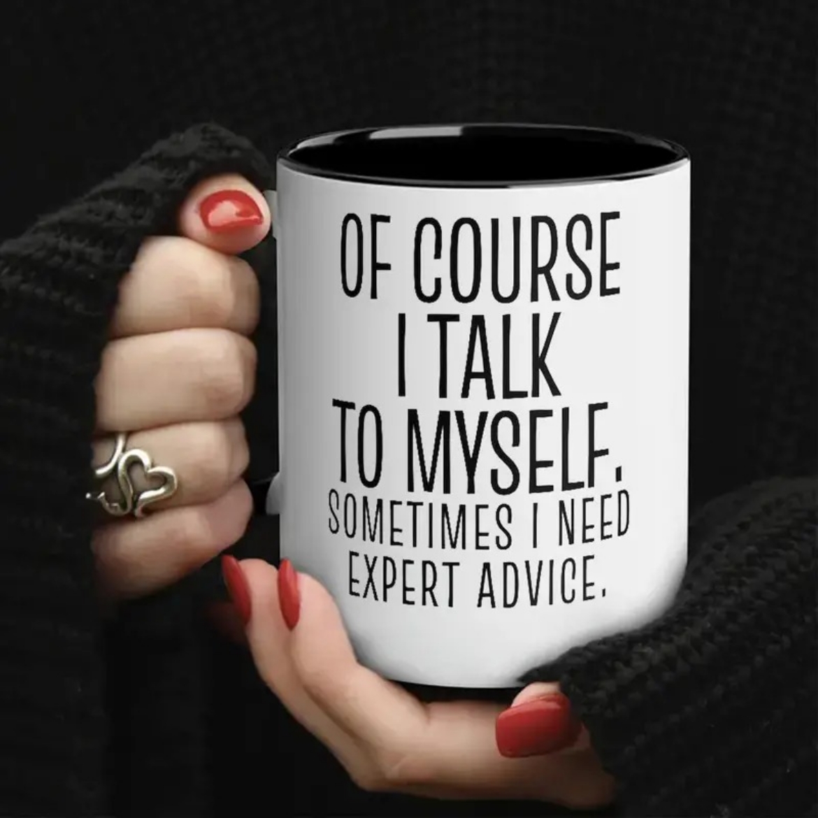 Picture of Expert Advice Ceramic Coffee Mug