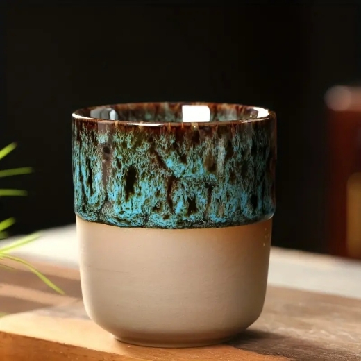 Picture of 1pc Japanese Kiln Ceramic Espresso Cup